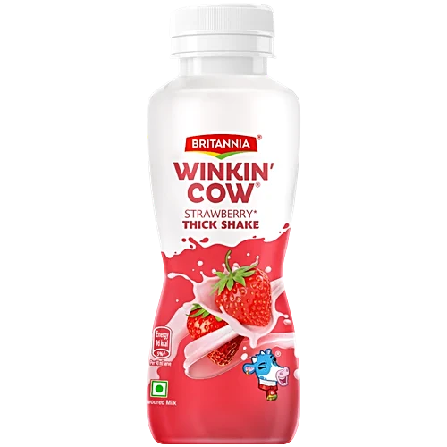 Britannia Strawberry Milkshake (180ml)