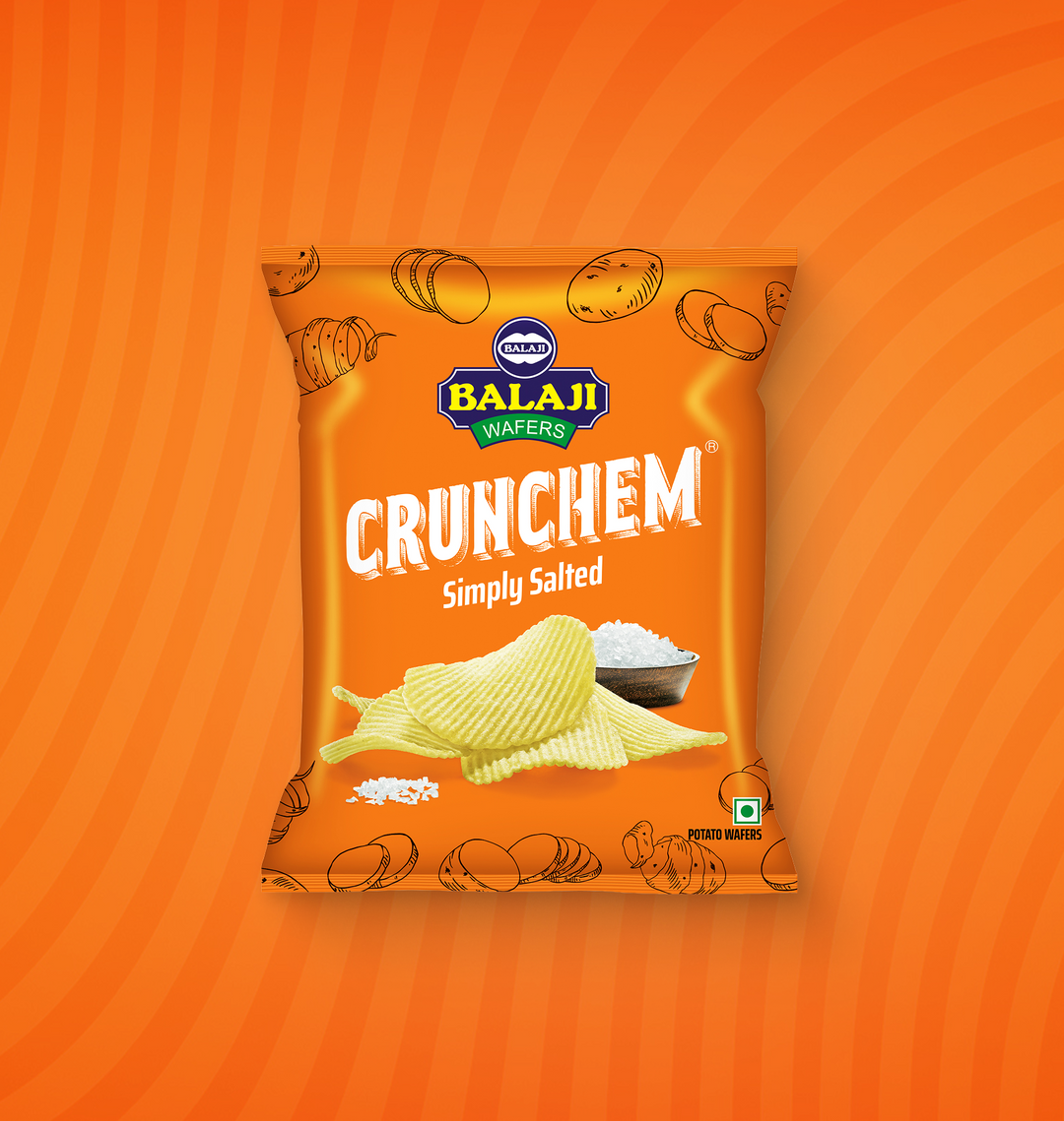 Balaji Wafers Simply Salted